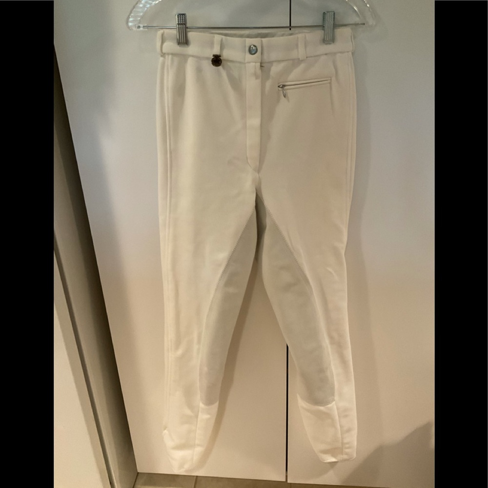 COPY - Pikeur white full seat breeches size 28